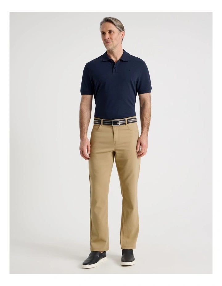 Comfort 5 Pocket Pant in Tan image 4