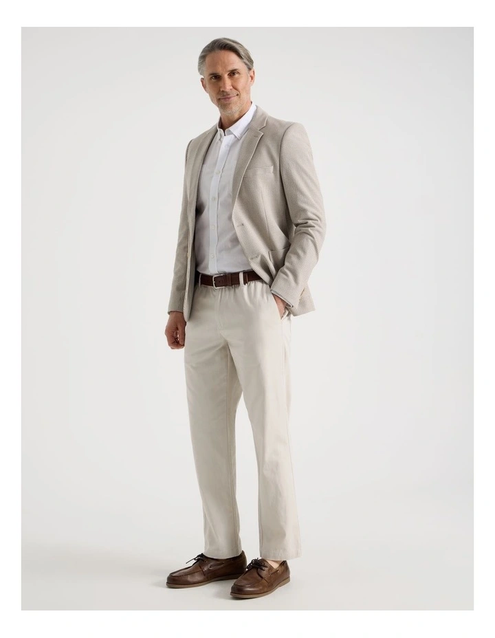 Cotton Linen Pant in Bone image 1