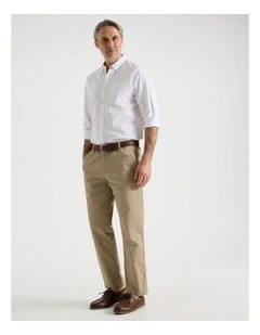 Cotton Linen Pant in Taupe