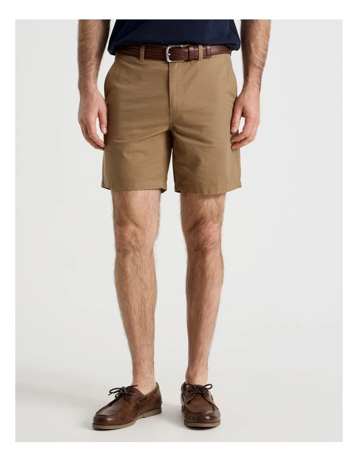 Chino Short in Camel image 2