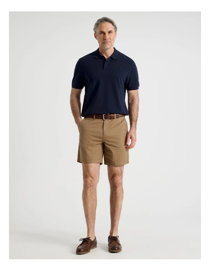 Chino Short in Camel image 4