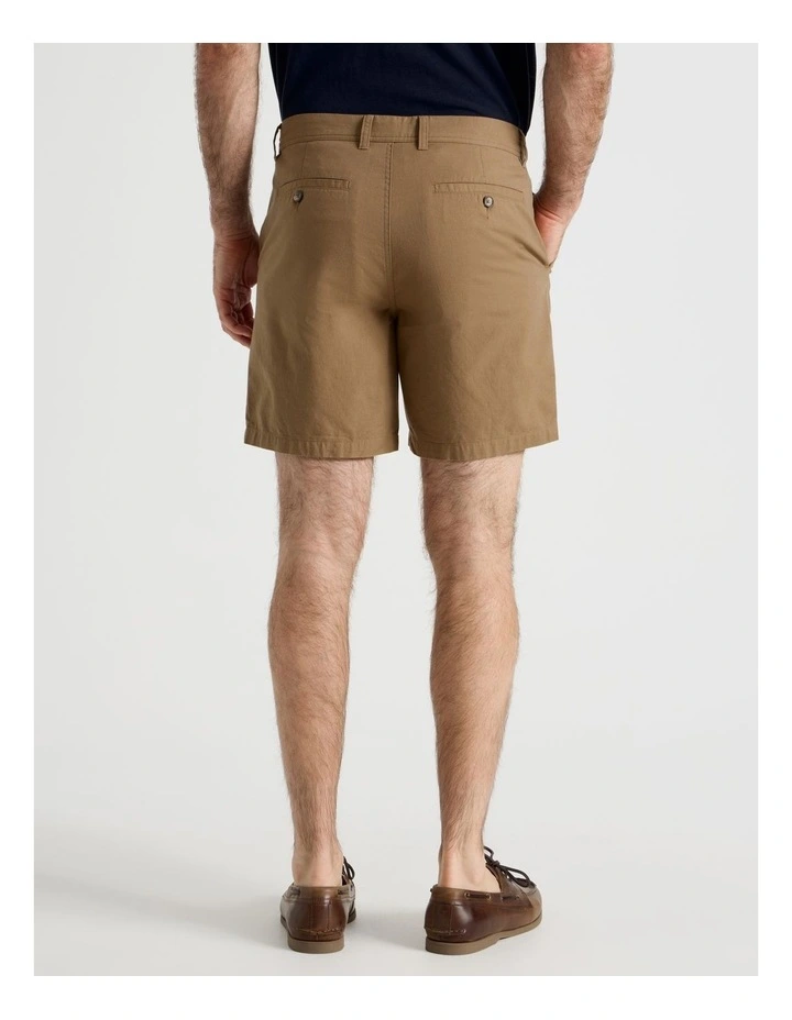 Chino Short in Camel image 6