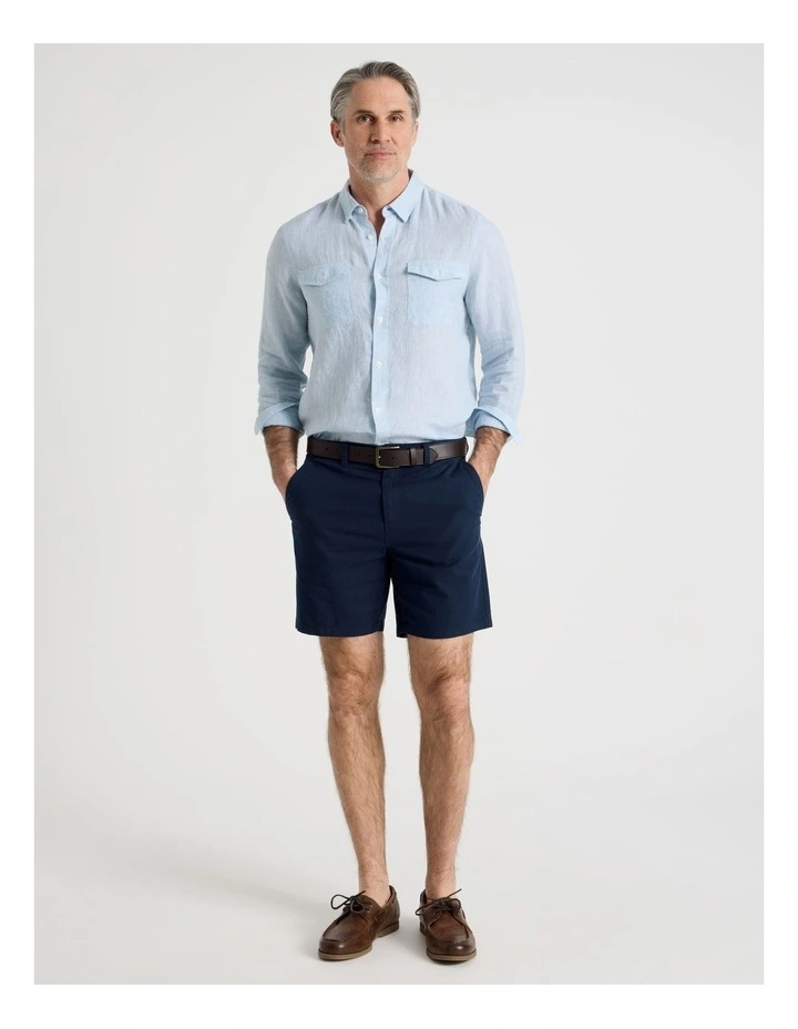 Chino Short in Navy image 1