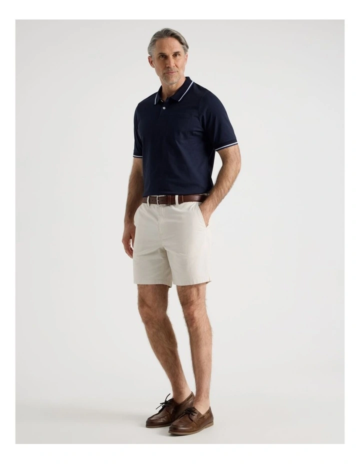Chino Short in Ecru image 1