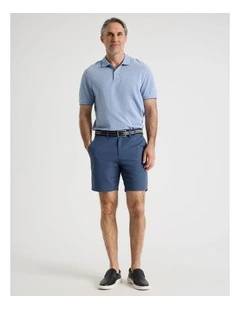 Chino Short in Mid Blues