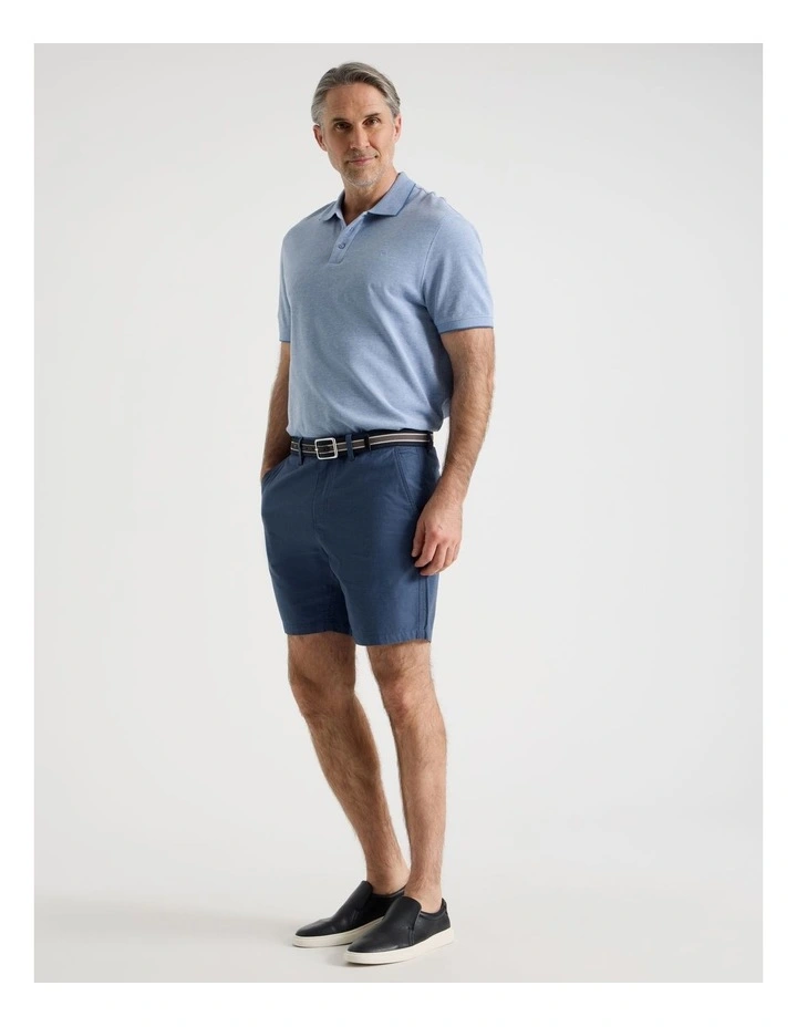 Chino Short in Mid Blues image 3