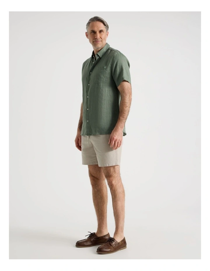 Deck Short in Tan image 3