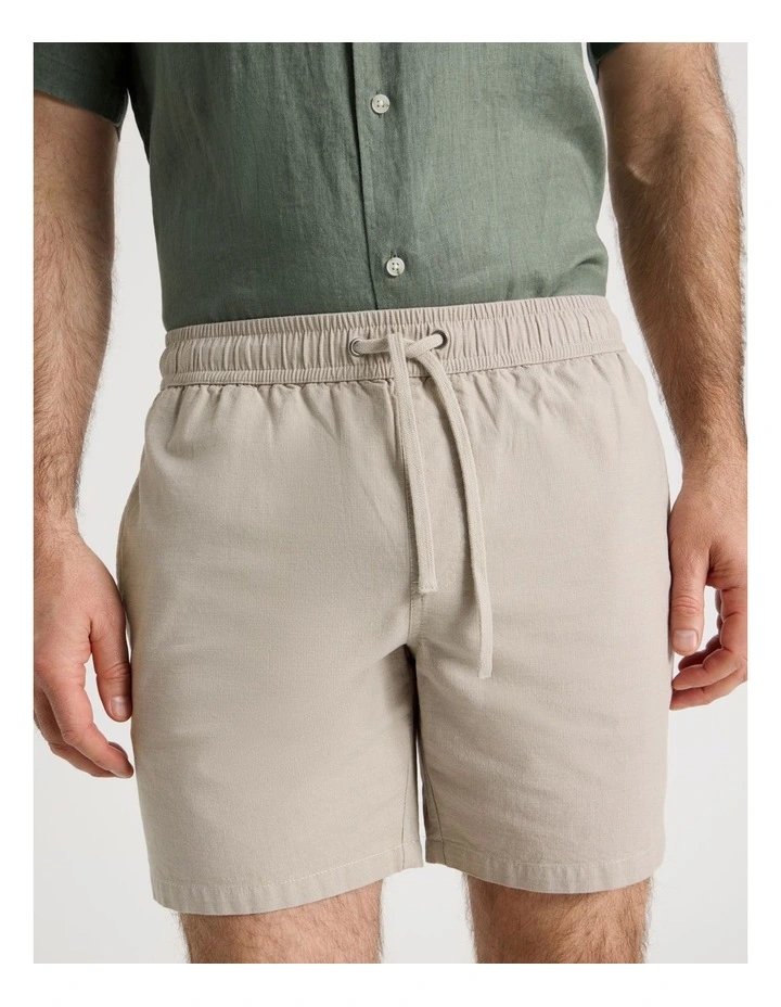 Deck Short in Tan image 4