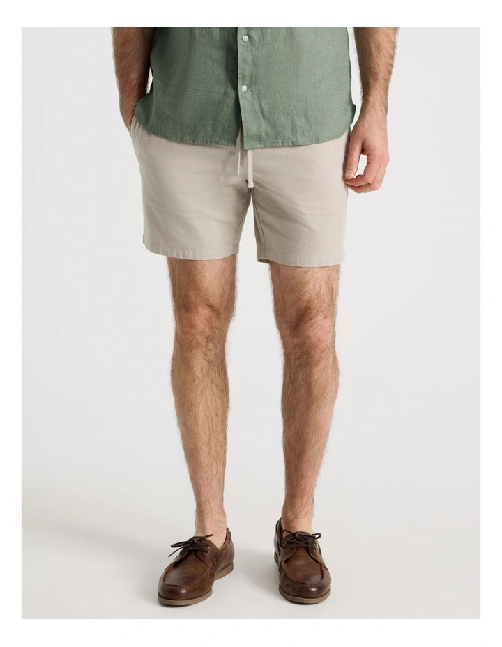 Deck Short in Tan image 5