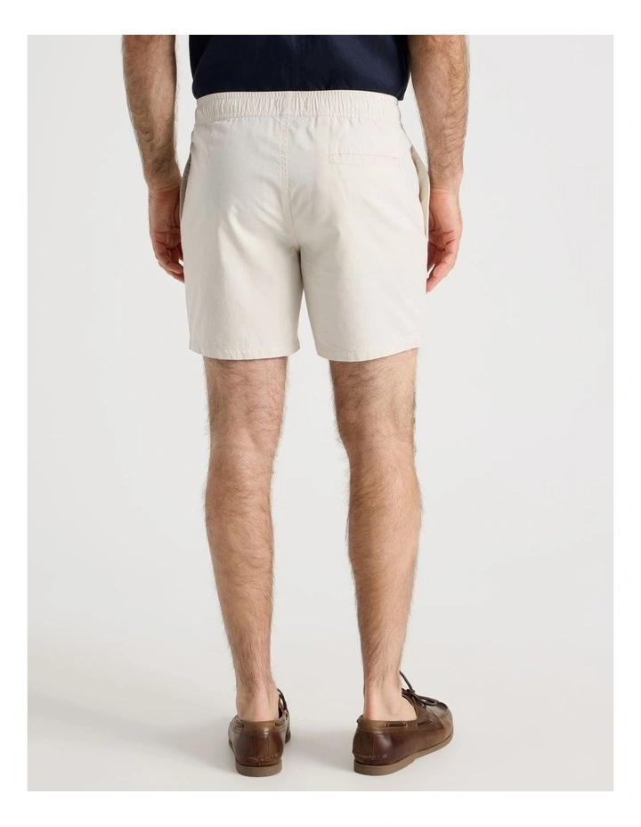 Deck Short in Bone image 6