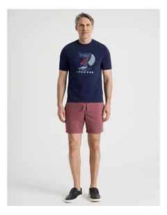 Deck Short in Claret