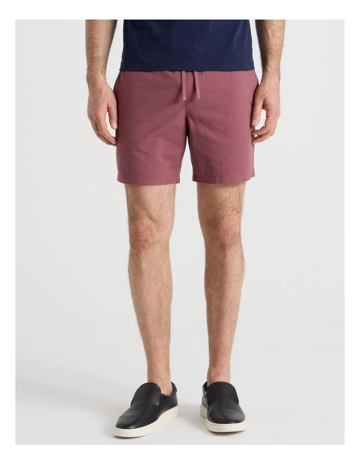 Deck Short in Claret image 2