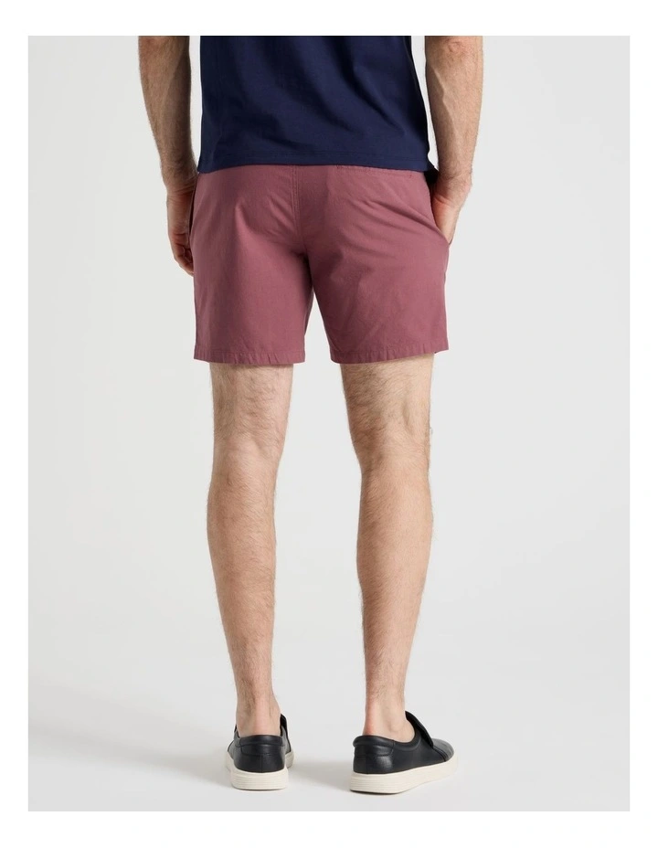 Deck Short in Claret image 5