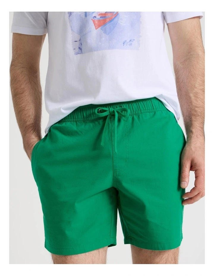 Deck Short in Green image 4