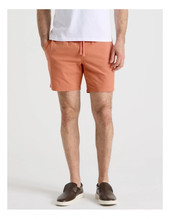 Deck Short in Coral image 2