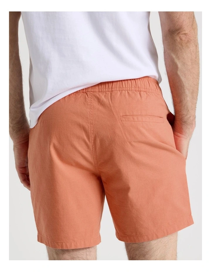 Deck Short in Coral image 6