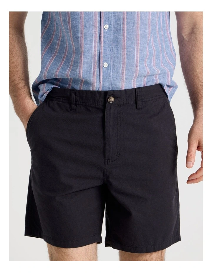 Chino Short in Black image 3