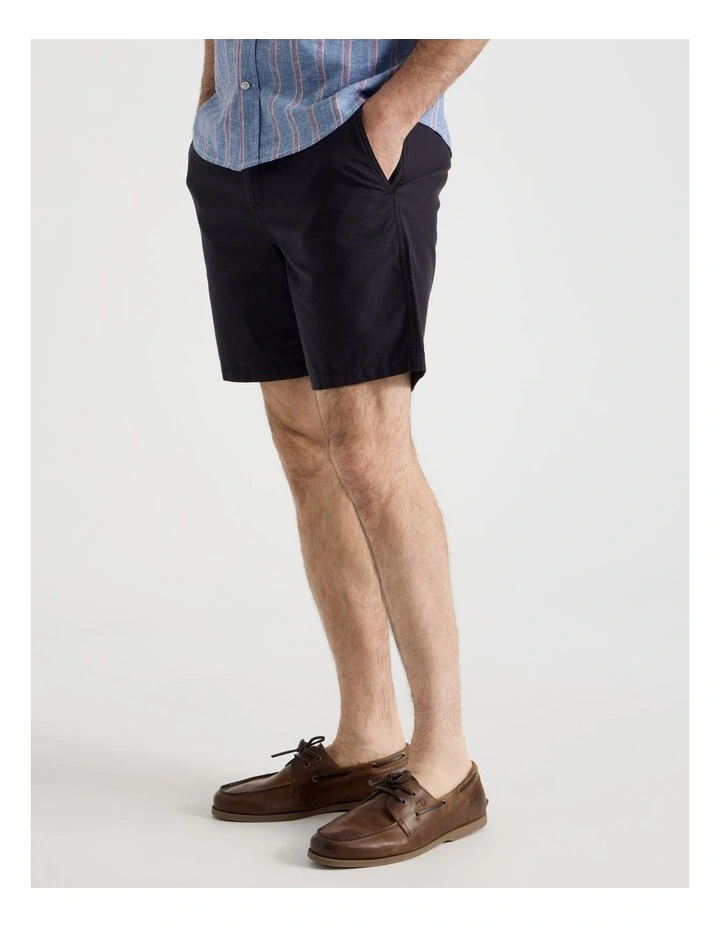 Chino Short in Black image 5