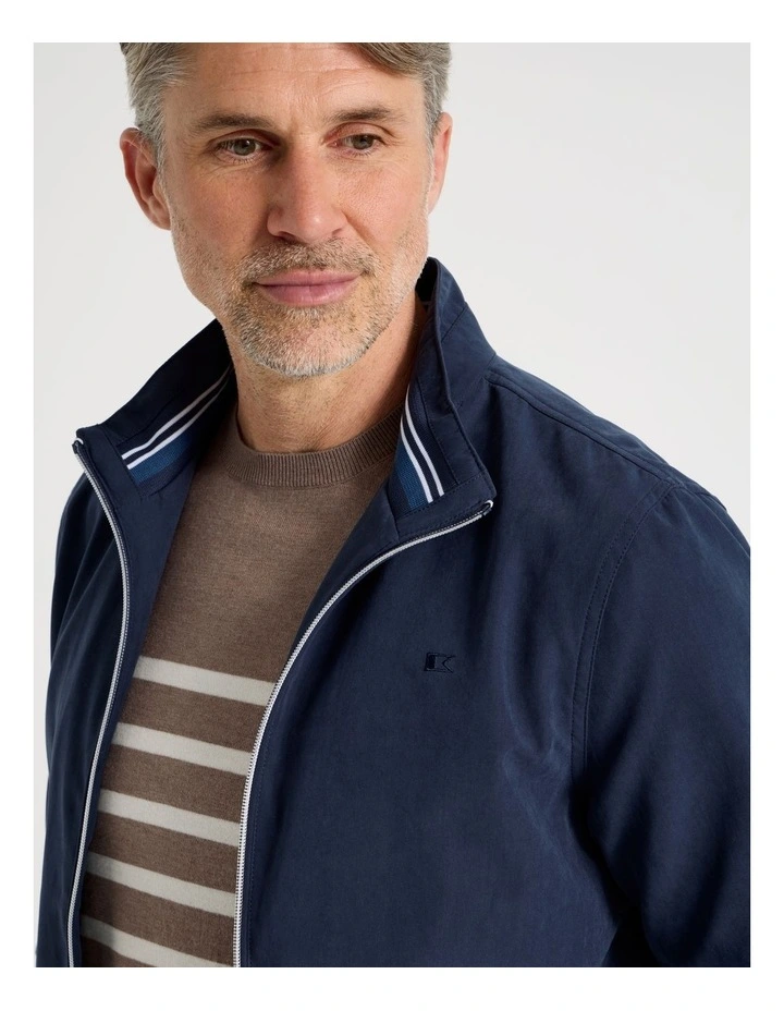 Micromoss Jacket in Navy image 2