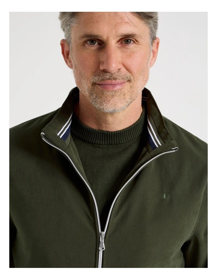 Micromoss Jacket in Khaki image 2