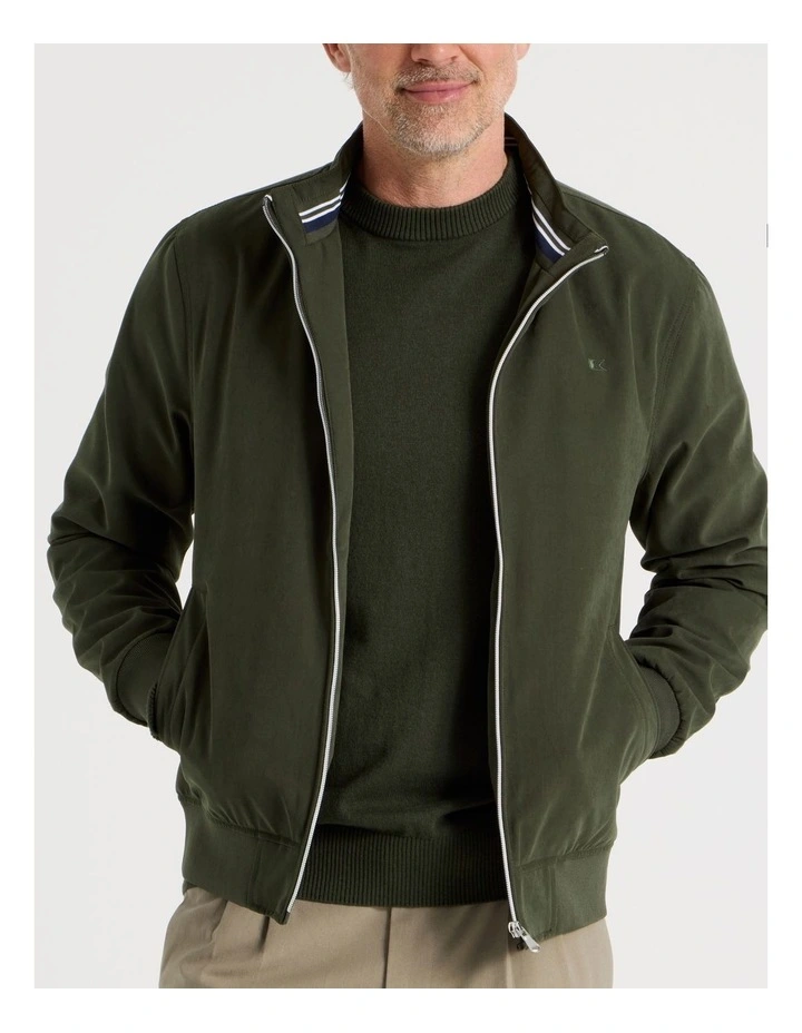 Micromoss Jacket in Khaki image 6