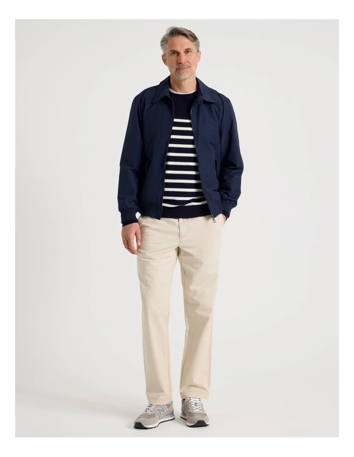 Nylon Twill Jacket in Navy image 2