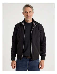 Micromoss Jacket in Black