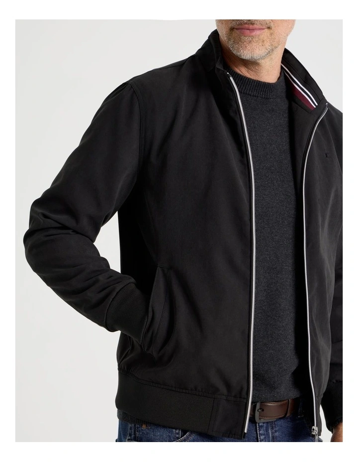 Micromoss Jacket in Black image 2