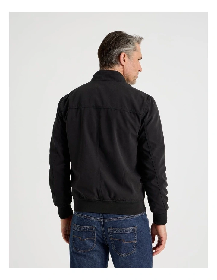 Micromoss Jacket in Black image 6