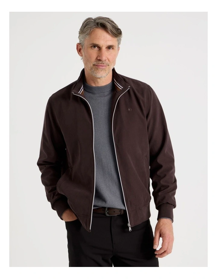 Micromoss Jacket in Brown image 1