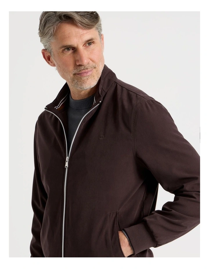 Micromoss Jacket in Brown image 5
