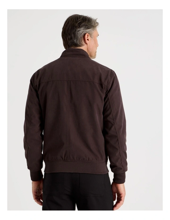 Micromoss Jacket in Brown image 6