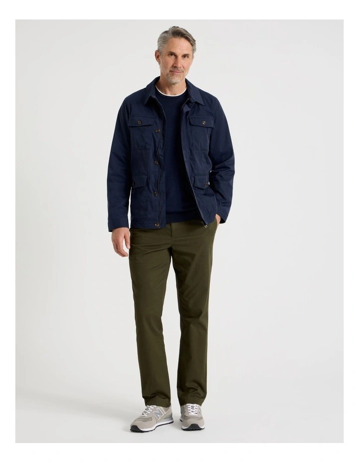 Field Jacket in Navy image 3