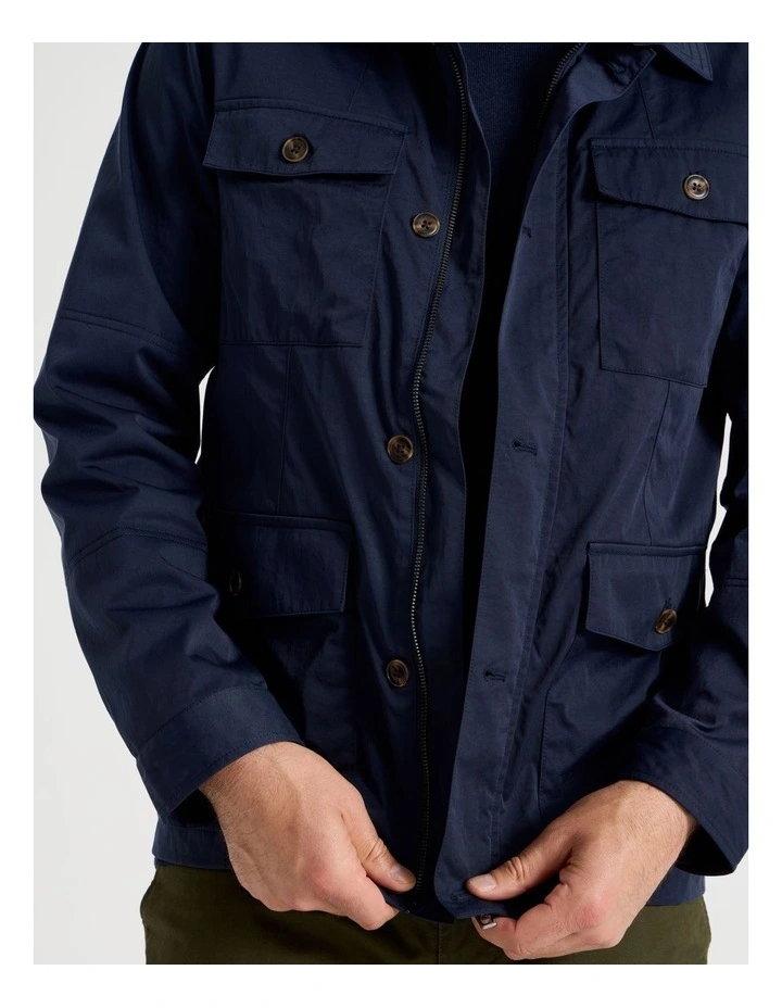 Field Jacket in Navy image 5