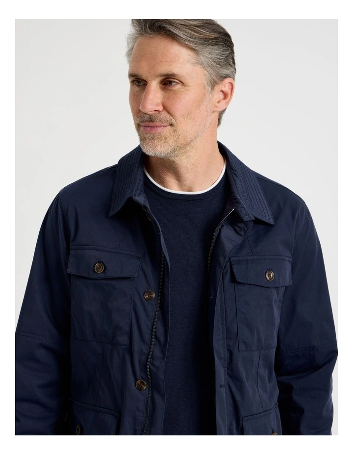 Field Jacket in Navy image 7