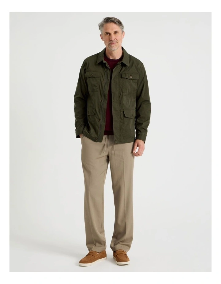 Field Jacket in Khaki image 3