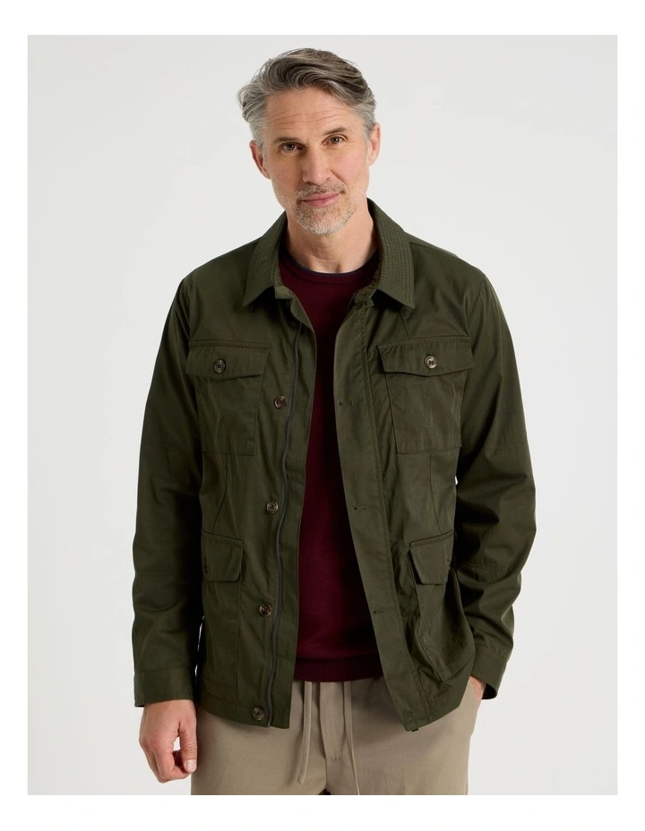 Field Jacket in Khaki image 4