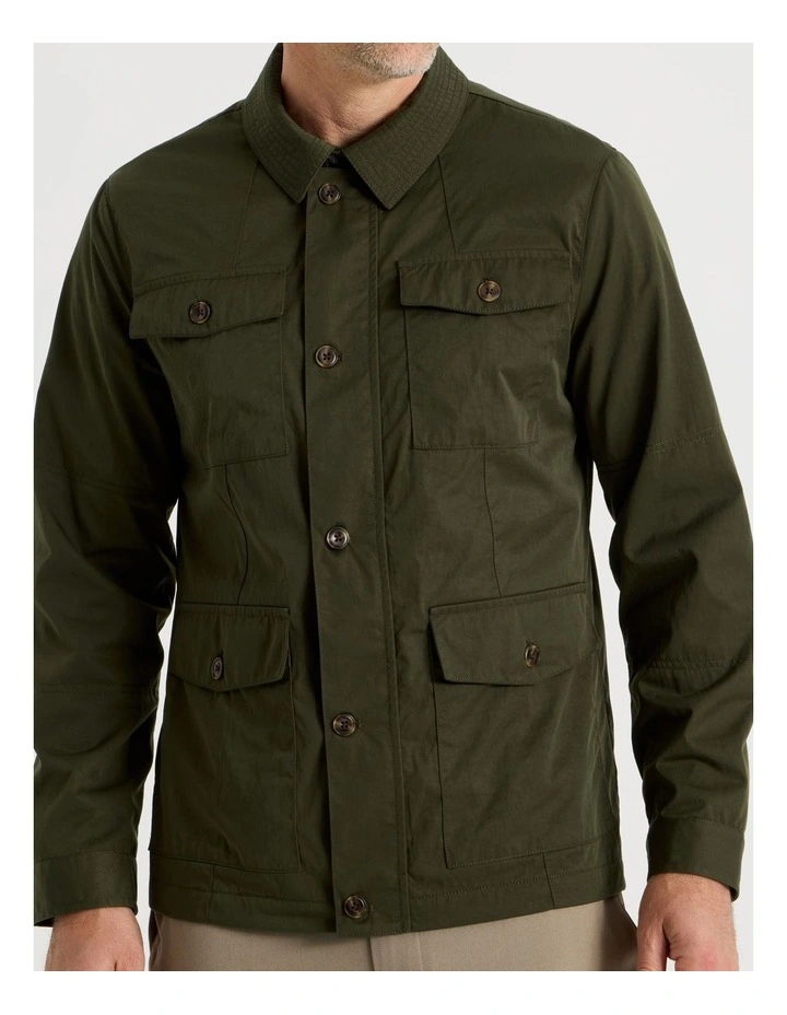 Field Jacket in Khaki image 7