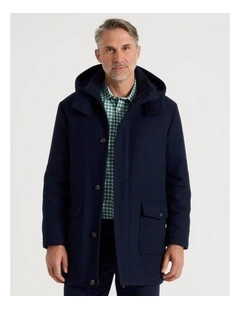 Parka Jacket in Navy