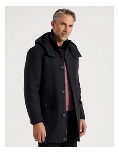 Parka Jacket in Charcoal