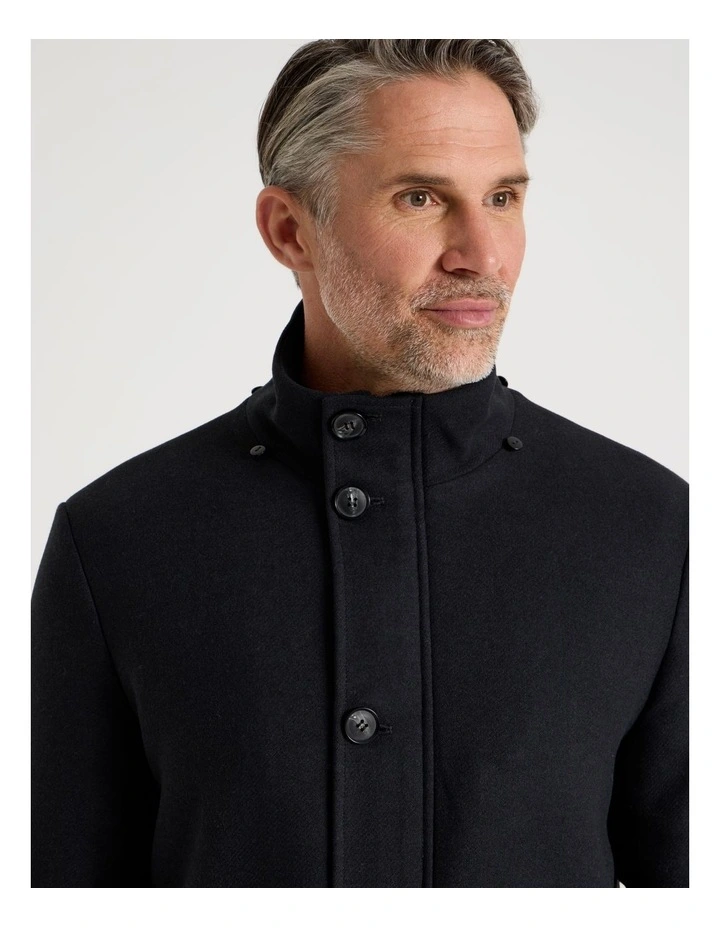 Parka Jacket in Charcoal image 7