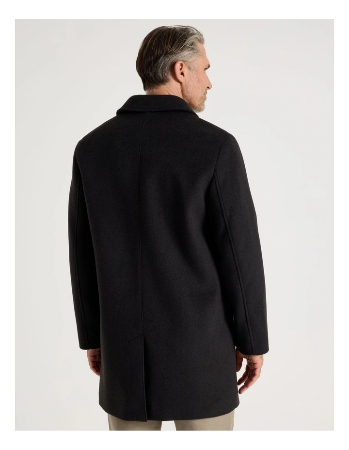 Car Coat in Black image 6