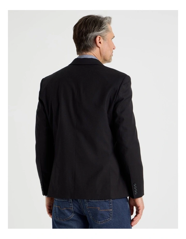 Single Breasted Blazer in Black image 6