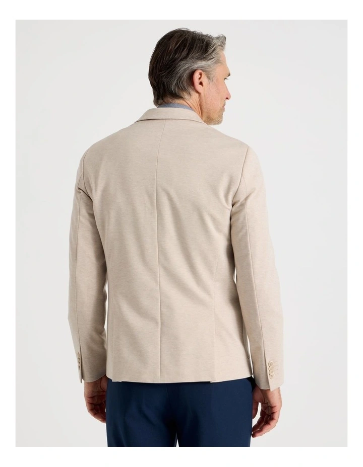 Single Breasted Blazer in Bone image 5