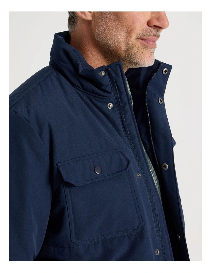 Angler Jacket in Navy image 7