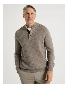 Long Sleeve Button Up in Grey