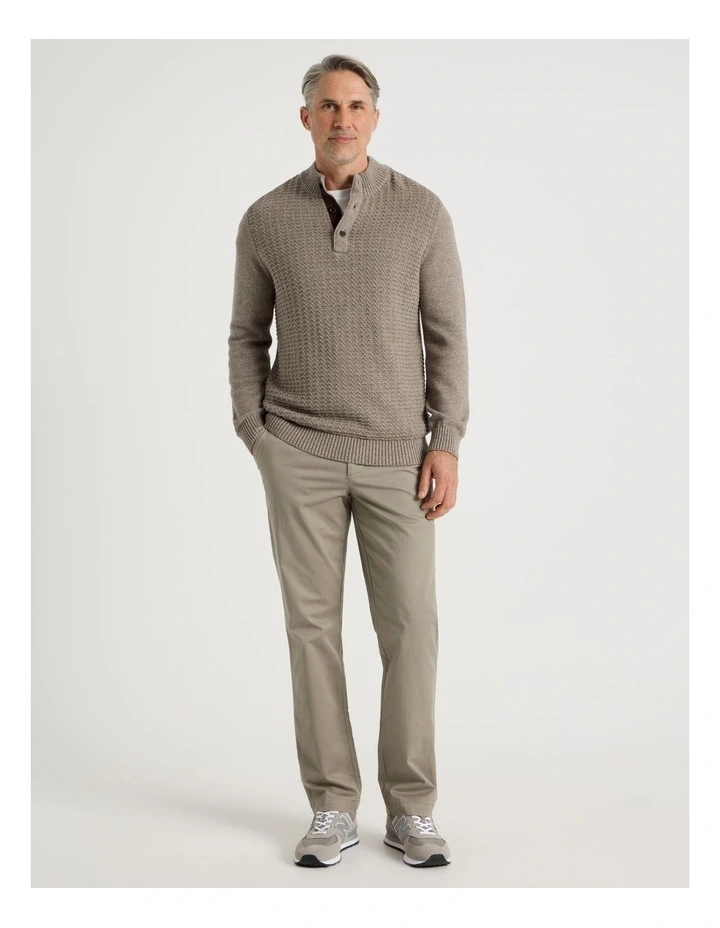 Long Sleeve Button Up in Grey image 2