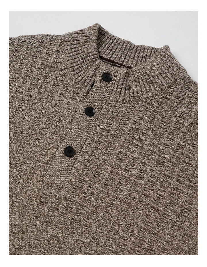 Long Sleeve Button Up in Grey image 2