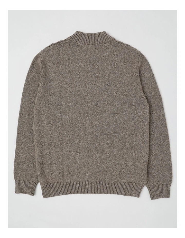 Long Sleeve Button Up in Grey image 3