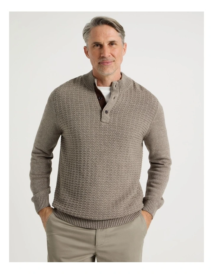 Long Sleeve Button Up in Grey image 4